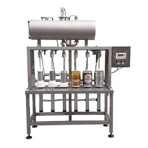 MICET-4,6 or 8head semi-automatic bottle beer filling&capping filler machine
