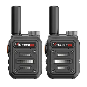 Penjualan langsung pabrik radio genggam mini 10KM jarak komunikasi walkie talkie analog murah radio dua arah