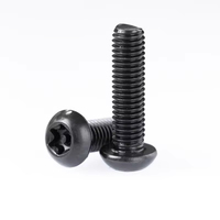 OEM ODM personnalisé acier inoxydable Torx tête à douille antivol goupille vis de sécurité bouton panoramique plaque d'immatriculation vis métrique