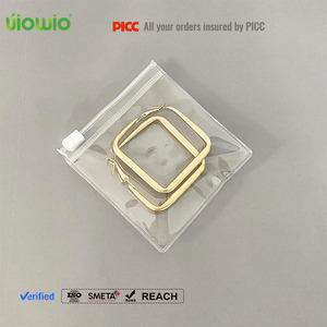 Uiowio biểu tượng tùy chỉnh đồ trang sức thời trang nhỏ PVC <span class=keywords><strong>Zip</strong></span> khóa túi bao bì nhựa túi trong suốt <span class=keywords><strong>Zip</strong></span> khóa túi - Product Image 1