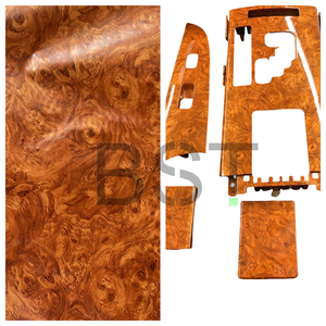 Brown Walnut Wood <strong>Hydrographics</strong> Car Steering Wheel DIY PVA Material Water Transfer Printing / Hydro Dipping <strong>Film</strong> - Product Image 3