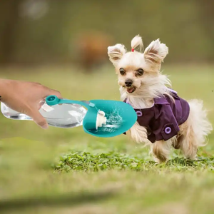 Perro salir taza de gran capacidad al aire libre Concha portátil perro viaje mascota botella de agua - Product Image 6
