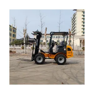 1500 kg trang trại 4WD thủy lực off road phím điều khiển Điều khiển nghề nuôi ong xe nâng 1.5 tấn công suất cung cấp để Bắc Mỹ