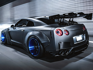 ชุดแต่งไวด์บอดี้ LB Style รุ่นแรก วัสดุไฟเบอร์กลาส กันชนหน้า/หลัง สเกิร์ตข้าง คิ้วล้อ สำหรับ Nissan GT-R R35 ปี 2008-2024 - Product Image 4