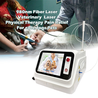 980nm Veterinary Laser Therapy Equipment Animal Wound Recovery Diode Laser Surgical Treatment Machine
