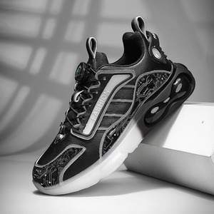 Chaussures de sport à lacets de haute qualité avec logo personnalisé pour hommes et femmes, haute élasticité, confort, semelle intermédiaire en caoutchouc, toutes saisons - Product Image 5