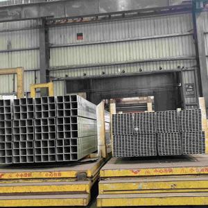 80 मिमी * 80 मिमी 90*70 गैल्वेनाइज्ड रोल्ड स्टील बॉक्स सेक्शन स्क्वायर शेस स्टील ट्यूब कीमत - Product Image 2