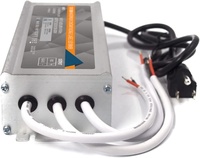 Convertisseur de tension d'alimentation LED extérieur étanche 100W IP67 pour transformateurs d'éclairage, adaptateur pour alimentation LED extérieure