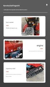 Mini Tractor Compacto de 20HP 4WD con Cargador Frontal y Rotocultivador Trasero - Product Image 4