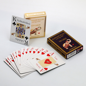 Customized PVC Waterproof Playing Cards Rounded Corners Glossy Finish Personalized Design Paper Poker Cards for <b>Game</b> Use - Product Image 5