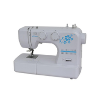 Machine à coudre surjeteuse automatique domestique DS-987, portable avec pied entraîneur