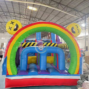 Inflatable trở ngại <span class=keywords><strong>Nerf</strong></span> Arena trở ngại tất nhiên trẻ em hoạt động thể thao Trampoline công viên cho trẻ em và người lớn - Product Image 4