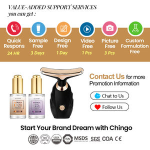 Set de Sérum 3 en 1 Marque Privée Soins de la Peau Visage Vitamine C Sérum Blanchissant Rétinol Sérum Anti-Rides Vente en Gros Avec Masseur - Product Image 6