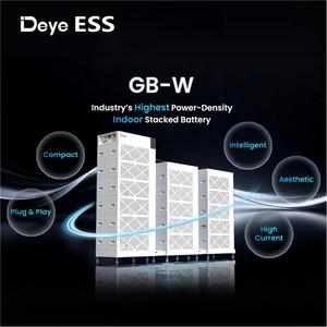 แบตเตอรี่ลิเธียมไอรอนฟอสเฟตแบบเรียงซ้อนแรงดันสูง Deye GB-W 12.03 กิโลวัตต์ชั่วโมง 235 แอมป์ชั่วโมง โมดูล C&I ตู้เก็บพลังงาน ESS แบบโมดูลาร์ - Product Image 3