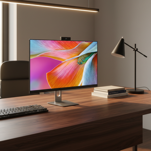 Computadora de Escritorio Todo en Uno con CPU <span class=keywords><strong>I5</strong></span> 4590, RAM de 8 GB DDR3, SSD de 256 GB SATA, Pantalla LCD Full HD de 23.8 Pulgadas y Resolución de 1920x1080 para Uso Doméstico - Product Image 1