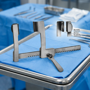 Écarteur thoracique Cooley Sternotomy pour adulte 32×50mm en acier inoxydable, rétracteur chirurgical cardiaque thoracique réutilisable OEM ODM - Product Image 2