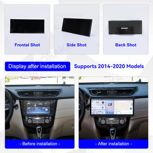 Autoradio MOOKAKA 15,8 pouces pour <span class=keywords><strong>Nissan</strong></span> <span class=keywords><strong>X</strong></span>-<span class=keywords><strong>Trail</strong></span>/Qashqai 2014-2020, stéréo quad-core Android, lecteur DVD GPS Navi, appareil stéréo - Product Image 6