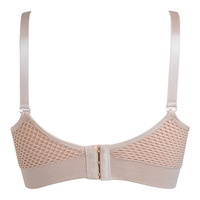 LD-BRWX068 Vente en gros de hauts de grossesse, soutien-gorge de sport personnalisé avec logo, soutien-gorge d'allaitement rembourré, soutien-gorge de maternité mains libres pour pompage