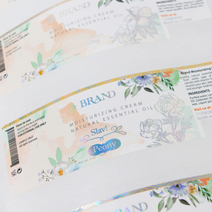 Tùy Chỉnh Không Thấm Nước Ba Chiều Lá Nhãn Cho Mỹ Phẩm Chai Jar Tinh Dầu Dán Vẻ Đẹp Kem Bao Bì Giải Pháp - Product Image 5