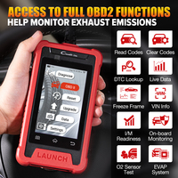 Herramienta de Diagnóstico Automotriz OBD2 X431 CRE202 2024, Analizador de Motor con Certificación CE, Lector de Códigos de Error ABS SRS Airbag, Borra Códigos de Error