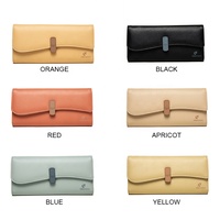 PRETTYZYS dompet wanita, dompet gaya baru dan logo desainer mewah terkenal