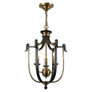 Lámpara de Techo de Cobre Estilo Americano para Restaurante, Estudio, Barra, Dormitorio Pequeño, Escalera, Lámpara de Cobre Forjado Personalizada - Product Image 3