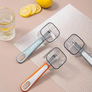 Kitchen Fruit Vegetable Tools And Gadgets Stainless Steel Potato Peeler Creative Peeler Garbage Collection Small Box