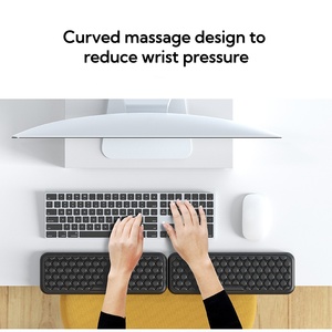 Custom Arm Wrist Rest Elbow Protector <b>Computer</b> Desk Arm Rest Support Cushion L-Shaped Memory Foam Elbow Pads with Anti-Slip Base - Product Image 3