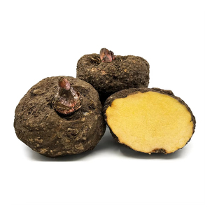 Yam d'éléphant (Suran) de qualité supérieure, frais et naturel, idéal pour la préparation culinaire, en vente par les exportateurs - Product Image 4