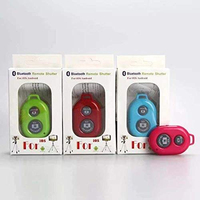 Control Remoto Inalámbrico BT para Cámara, Botón de Selfie para iPhone y Smartphones Android