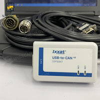 Laptop Toughbook CF-53 untuk Dongle USB-ke-CAN V2 MTU DiaSys 2.72 + Kabel Uji MDEC ECU4 + Kabel Diagnostik ADEC ECU7