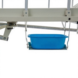 Medizinische Gerätebetten Preise Geräuschlose Rollen Klappbarer Esstisch Infusionsständer Matratze 3-Funktionen Manuelles Pflegebett - Product Image 5