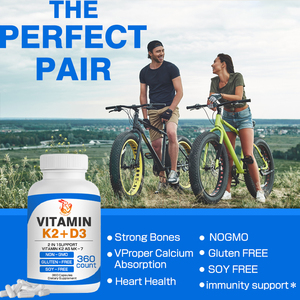 Capsules de Vitamine K2 D3 à Marque Privée OEM Sans Gluten pour des Os Sains et l'Amélioration du Système Immunitaire - Product Image 5