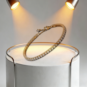 Nouveau Bracelet Coulissant Tennis en Argent 925 avec Cœur Scintillant et Rose Éternelle, Bijou Charm DIY Tendance, Cadeau Exquis 2026 - Product Image 6