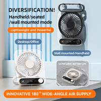 Ventilateur silencieux à batterie rechargeable pour bureau, mini ventilateur de bureau, vente en gros