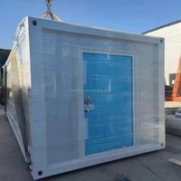 Haute qualité Double aile 40FT 20FT préfabriqué mobile moderne conteneur extensible maison 3 chambres préfabriqué pliable maison