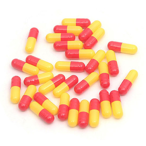 Maat 00 Lege Halal Rundergelatine Rode Zwarte Capsules - Product Image 3