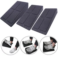 3 en 1 antidérapant Squat Wedge Blocks Slant Board Calf Stretcher Angles multiples Exercice Wedge Calf Foot Stretcher