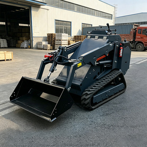 Minicargadora Compacta Profesional con Dirección Deslizante Delantera, de Alta Eficiencia, para Uso en Construcción, Granjas y Jardines, con Accesorios - Product Image 6