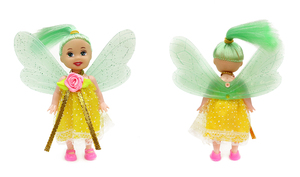 Very Cheap Mini <strong>fairy</strong> Model Doll Baby Toys 3.5" Doll for Sale - Product Image 5