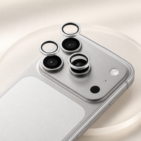 Protection d'objectif d'appareil photo en verre trempé pour iPhone 18 Pro Max