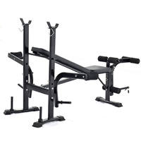 Banc de musculation multifonctionnel réglable, banc de musculation pour salle de sport