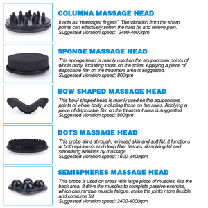 Máy massage rung chuyên nghiệp <span class=keywords><strong>G5</strong></span>, 5 đầu rung, máy massage toàn thân, máy giảm béo - Product Image 4