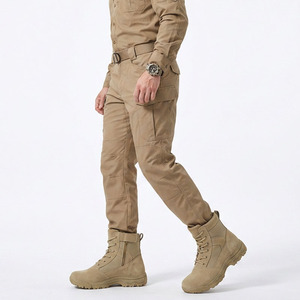 Bottes tactiques légères en daim DFF02 pour le désert, chaussures d'extérieur, bottes de terrain tactiques pour la randonnée et les expéditions en plein air - Product Image 5