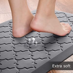 Prix usine <span class=keywords><strong>gris</strong></span> Offre Spéciale Pu pied coussin Anti Fatigue <span class=keywords><strong>cuisine</strong></span> <span class=keywords><strong>tapis</strong></span> imperméable ergonomique confort <span class=keywords><strong>cuisine</strong></span> <span class=keywords><strong>tapis</strong></span> - Product Image 3