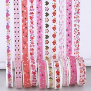 <span class=keywords><strong>Cinta</strong></span> Adhesiva Decorativa Kawaii de Alta Calidad, 10 Rollos/Caja, Papel <span class=keywords><strong>Washi</strong></span> para Scrapbooking, Regalo Fresco, Marca KOUZIO, 3m de Longitud - Product Image 6