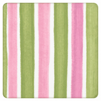 Tapis de Mahjong Américain Classique Rayé Rose Poudré, Tissu Technique, Base Antidérapante en Caoutchouc Naturel, Pliable et Portable, Jeu pour 4 Joueurs