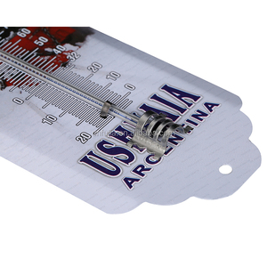 Thermomètre en <span class=keywords><strong>métal</strong></span> personnalisé pour l'extérieur, thermomètres en étain, <span class=keywords><strong>décoration</strong></span> <span class=keywords><strong>murale</strong></span> souvenir - Product Image 5