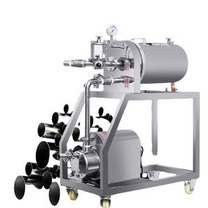 เครื่องกรองสุราแบบติดตั้งบนชั้นวางอัตโนมัติ ทำจากสแตนเลส ใช้ดินไดอะตอมเมเชียส สำหรับกรองวิสกี้ น้ำหอม และสุราอื่นๆ สำหรับเชิงพาณิชย์ - Product Image 1