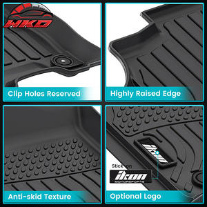 Tapis de sol en TPE toutes saisons, 3D moulés, imperméables, compatibles avec Ram 2500 3500 Crew Cab 2019-2025 - Product Image 4